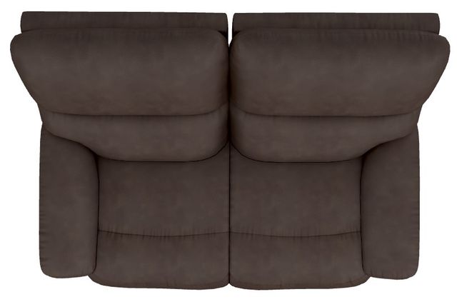 La-Z-Boy® Brooks Godiva Power Reclining Loveseat with Headrest and Lumbar-4