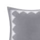 Olliix by INK+IVY Isla Gray Cotton Embroidered Euro Sham-2