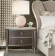 Michael Amini® Villa Cherie Chardonnay/Hazelnut Nightstand-1