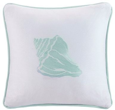Olliix by Harbor House Coastline Ivory Square Pillow-0