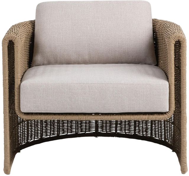 Classic Home Rami Natural Wicker Outdoor Accent Chair-2