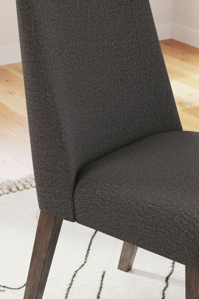 Signature Design by Ashley® Lyncott Charcoal/Brown Dining Side Chair-2