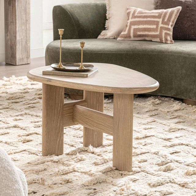 Classic Home Langford Coastal Drift Large Coffee Table-1