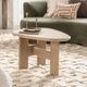 Classic Home Langford Coastal Drift Large Coffee Table-1