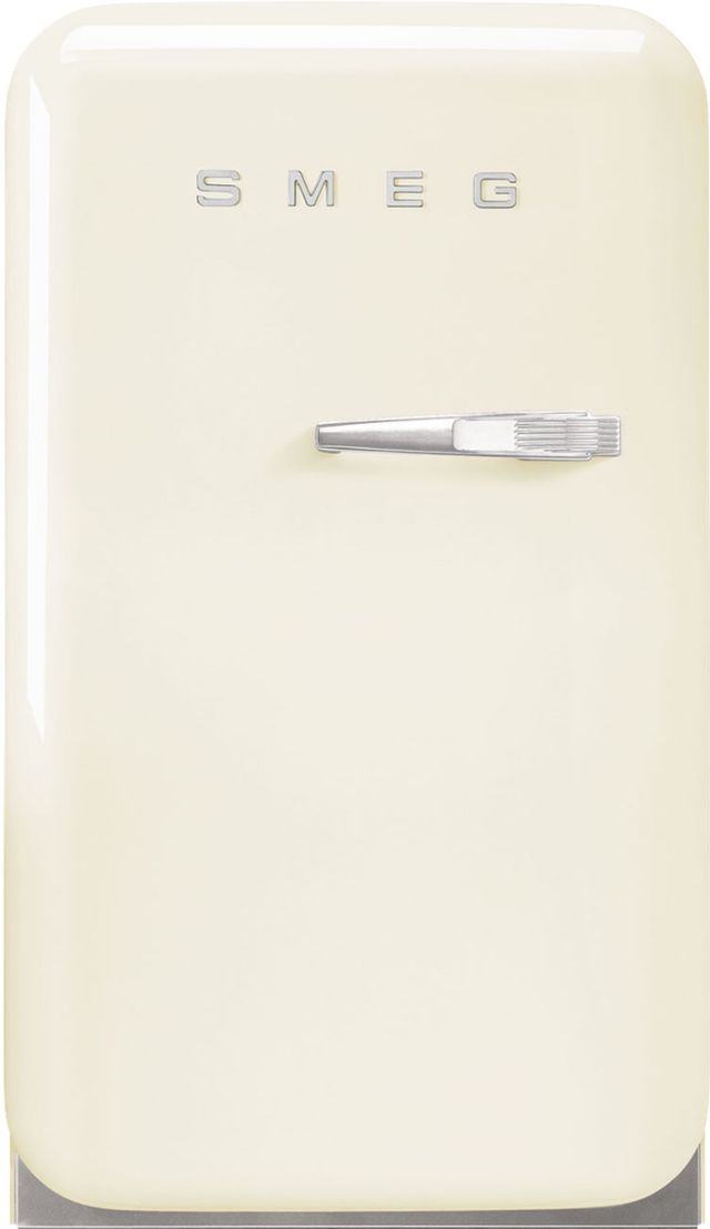 Smeg Retro Style 16" 1.3 Cu. Ft. Cream Compact Refrigerator-0