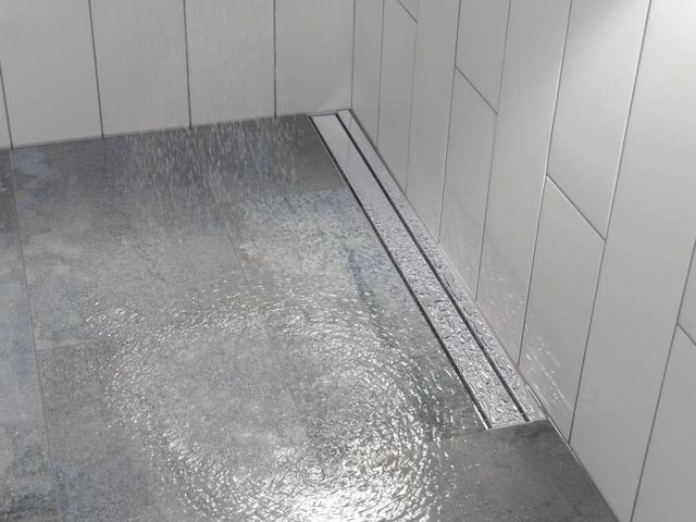Delta Chrome 36" Reversible Linear Shower Drain Trim-3
