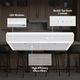 Broan-NuTone® MTR2 Series 30" White Under Cabinet Range Hood-4