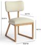 TOV Furniture Bobbie Cream Dining Side Chair-2
