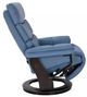 BenchMaster Cheer Ocean Manual Flip-Up Footrest Recliner-4
