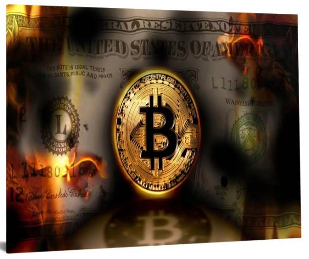 Classy Art Dollar Down Wall Art-1