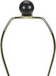 Monarch Specialties Inc. 23"H Black Rattan Table Lamp-1