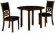New Classic® Home Furnishings Gia 3-Piece Black/Brown Dining Set-0