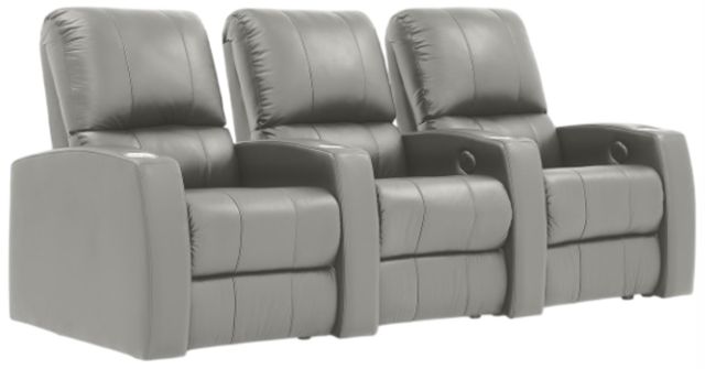 Palliser® Furniture Customizable Pacifico 3-Seat Manual Reclining Straight Home Theater Seating-0