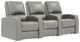 Palliser® Furniture Customizable Pacifico 3-Seat Manual Reclining Straight Home Theater Seating-0