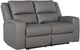 Benchcraft® Brixworth Slate Manual Reclining Loveseat-0