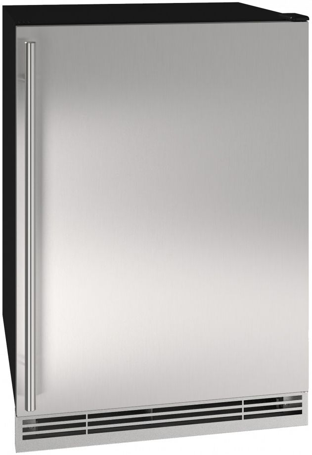 U-Line® 24" 5.7 Cu. Ft. Stainless Steel Compact Refrigerator