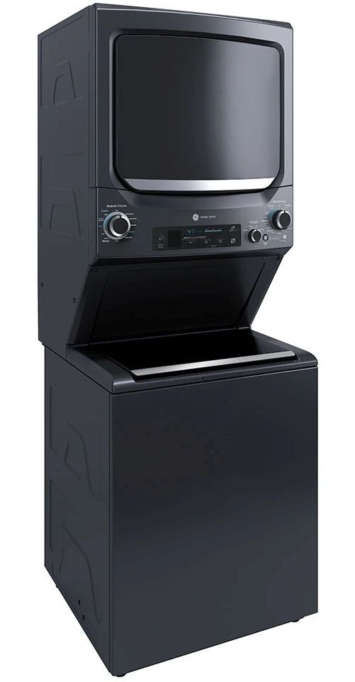 GE® Diamond Gray Electric Laundry Center, 4.5 Cu. Ft. Washer, 5.9 Cu. Ft. Dryer-1