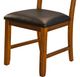 A-America® Mason Macciato Ladderback Side Chair-1