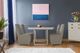 Michael Amini® Menlo Station Eucalyptus/Gray Side Chair-1