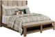American Drew® Skyline Meadowood Beige/Brown King Upholstered Panel Bed-0
