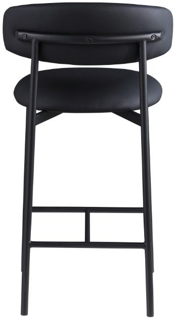 Meridian Furniture Lupita Black/Matte Black Counter Stool-3