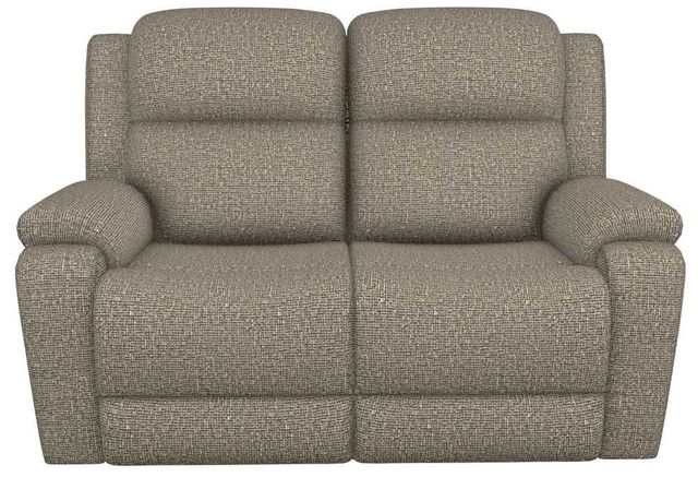 La-Z-Boy® Dorian Peppercorn Power Reclining Loveseat with Headrest and Lumbar-1
