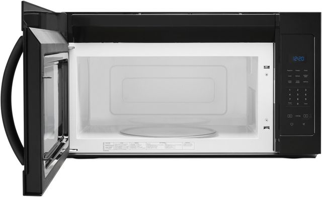 Whirlpool® 1.7 Cu. Ft. Black Over the Range Microwave-9