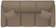 La-Z-Boy® Bennett duo® Cocoa Power Reclining Sofa-4