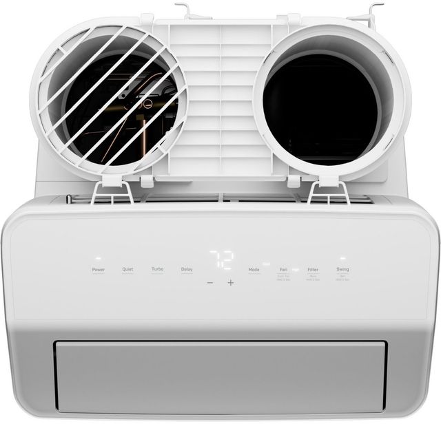 GE® 10,000 BTU's White Portable Air Conditioner with Dehumidifier and Remote-2