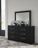 Signature Design by Ashley® Raechalla Black Bedroom Mirror-1
