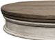 Liberty Furniture Heartland Antique White Pedestal Side Table with Tobacco Top-4