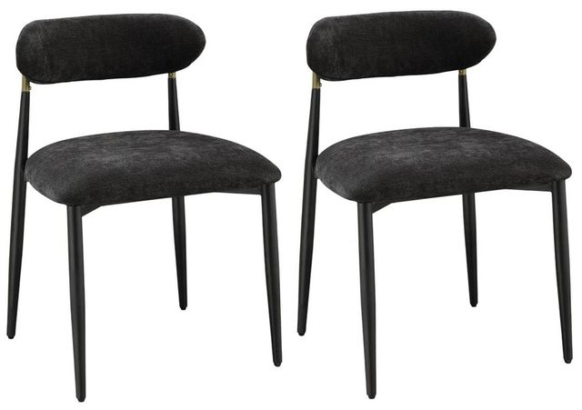 ACME Furniture Jaramillo 2-Piece Black Dining Side Chair Set-0