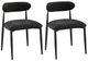 ACME Furniture Jaramillo 2-Piece Black Dining Side Chair Set-0
