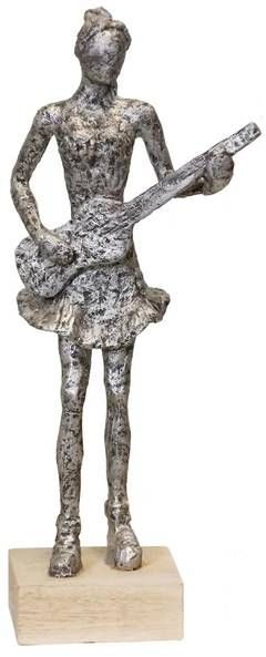 StyleCraft Silver Musician Ladies Statues-2