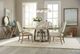 Hooker® Furniture Affinity Greige Sand Blasted/Kurtz Linen 21" Upholstered Dining Side Chair-1