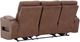 Signature Design by Ashley® Clean-Slate Caramel Power Reclining Sofa with Adjustable Headrest-4