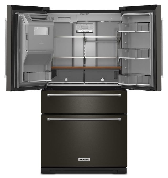 KitchenAid® 4 Piece Black Stainless Steel Kitchen Package-3