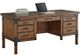 Martin Furniture Addison Auburn Half Pedestal Desk-0