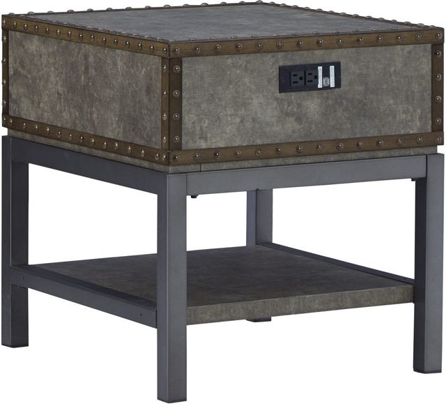 Signature Design by Ashley® Derrylin Brown End Table-0