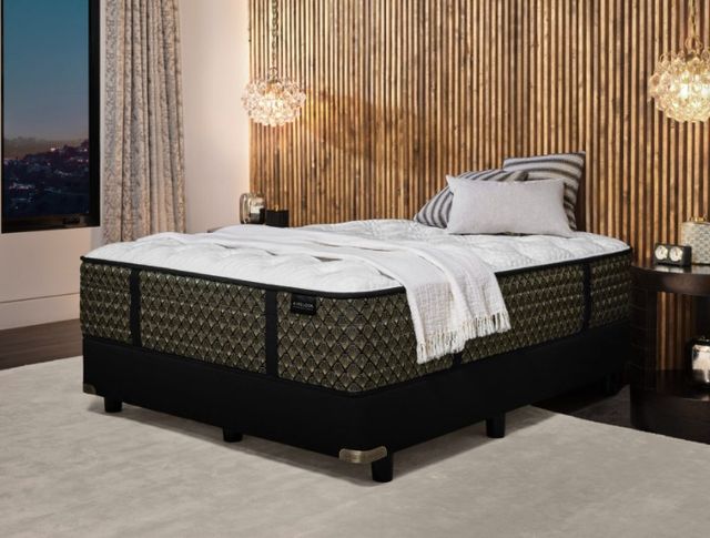 Aireloom® Preferred Collection M1 Wrapped Coil Plush Split California King Mattress-Includes 2 Pieces-3