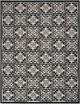 Nourison Home™ Aloha Black White 5'x8' Style 2 Area Rug-0