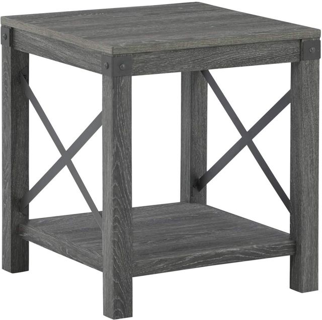 Signature Design by Ashley® Freedan 2-Piece Grayish Brown End Table Set-1