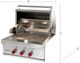 Wolf® 3-Burner Stainless Steel Built-In Natural Gas Grill-1