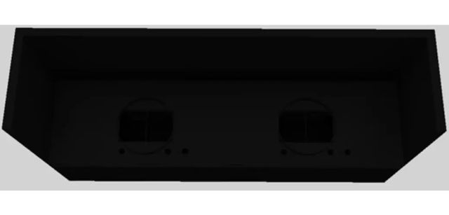 Vent-A-Hood® 48" Black Wall Mounted Range Hood-2
