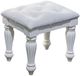 Signature Design by Ashley® Maylilly White Upholstered Vanity Stool-0