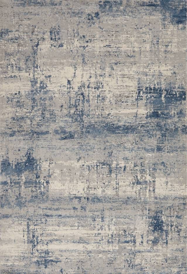 Nourison Home™ Rustic Textures Blue 5'x7' Area Rug-0