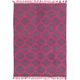 Surya Trellis Fuchsia 50"x70" Throw Blanket-1