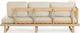 TOV Furniture Evan 2-Piece Cream Wooden Outdoor L-Shaped Sectional-4