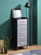 ACME Furniture Myles Black/Silver Jewelry Armoire-1