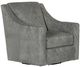 American Wholesale Furniture Lamar Shark Swivel Accent Chair-0